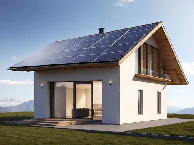Solarmodule für Wohngebäude