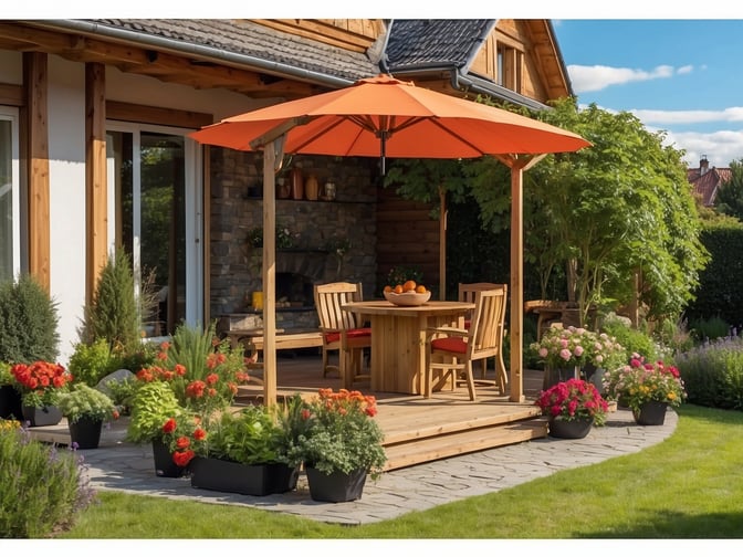 Kompostierer und Gartenhäcksler